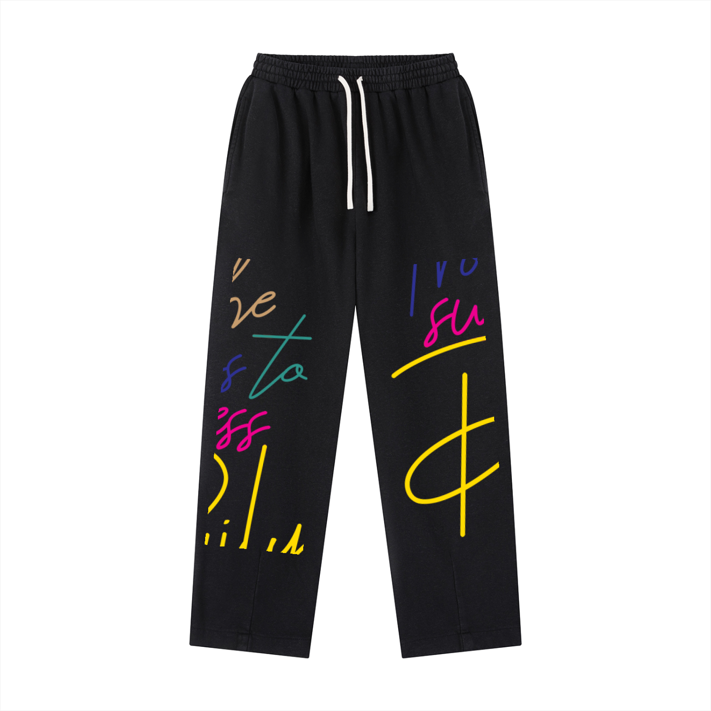 Vintage Washed Drawstring Sweatpants