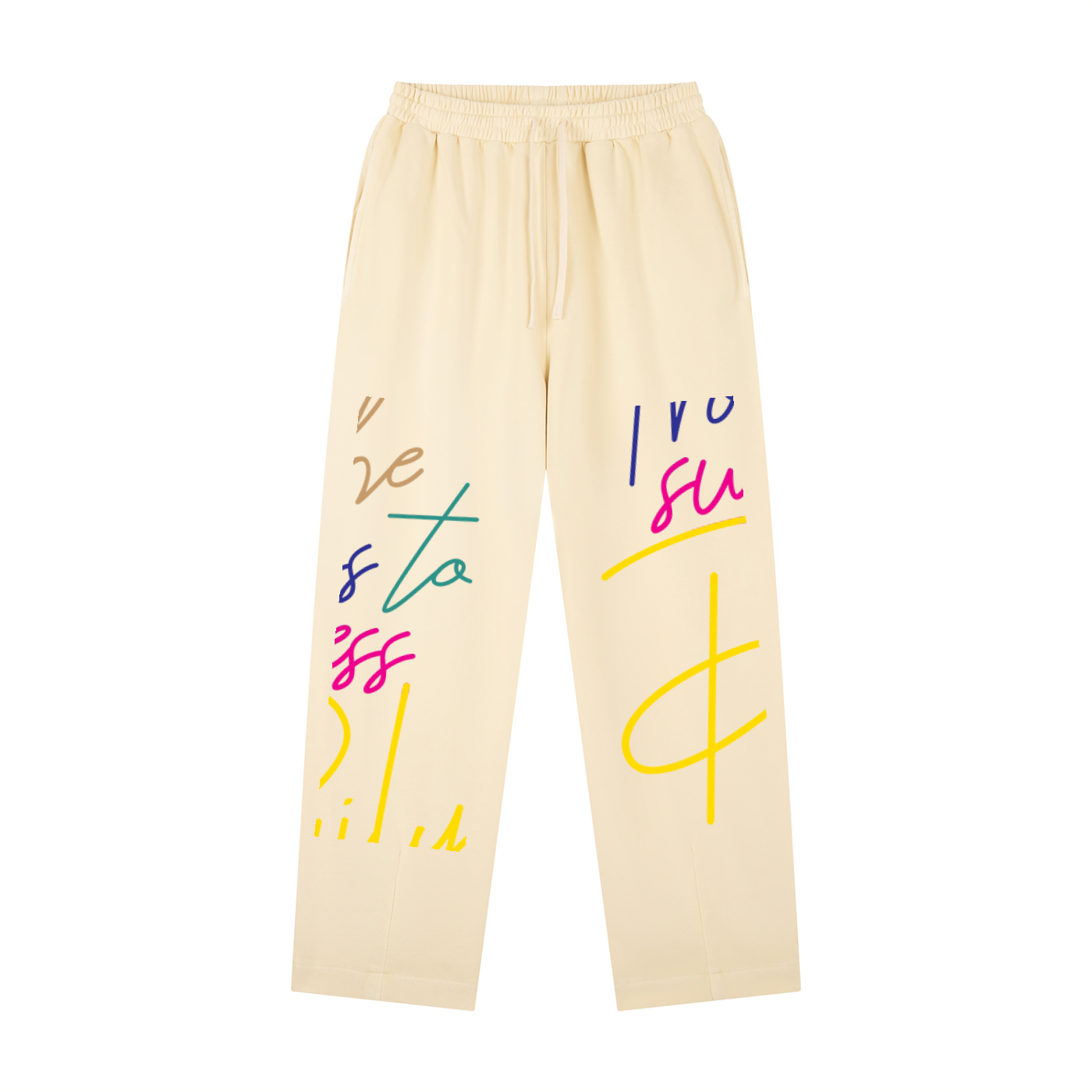 Vintage Washed Drawstring Sweatpants