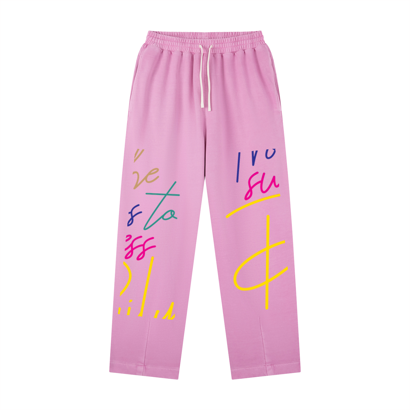 Vintage Washed Drawstring Sweatpants
